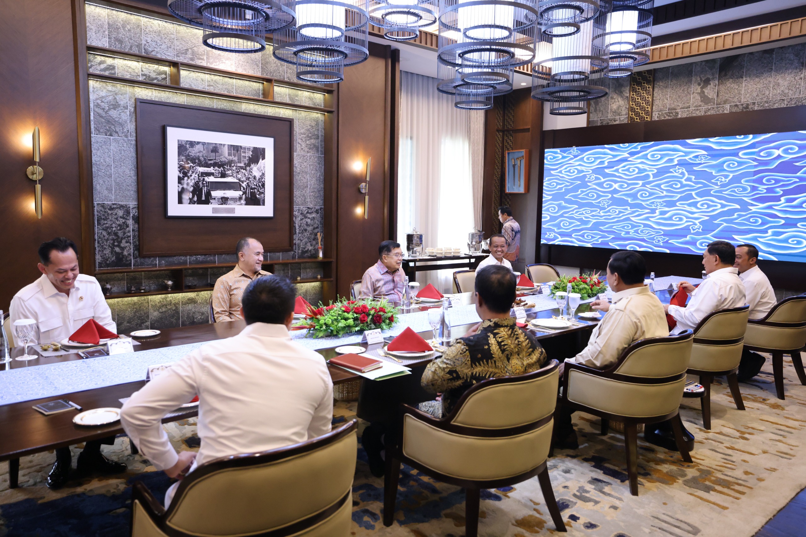 JK Temui Presiden Prabowo di Istana hingga Makan Siang Bareng, Ini yang Dibahas