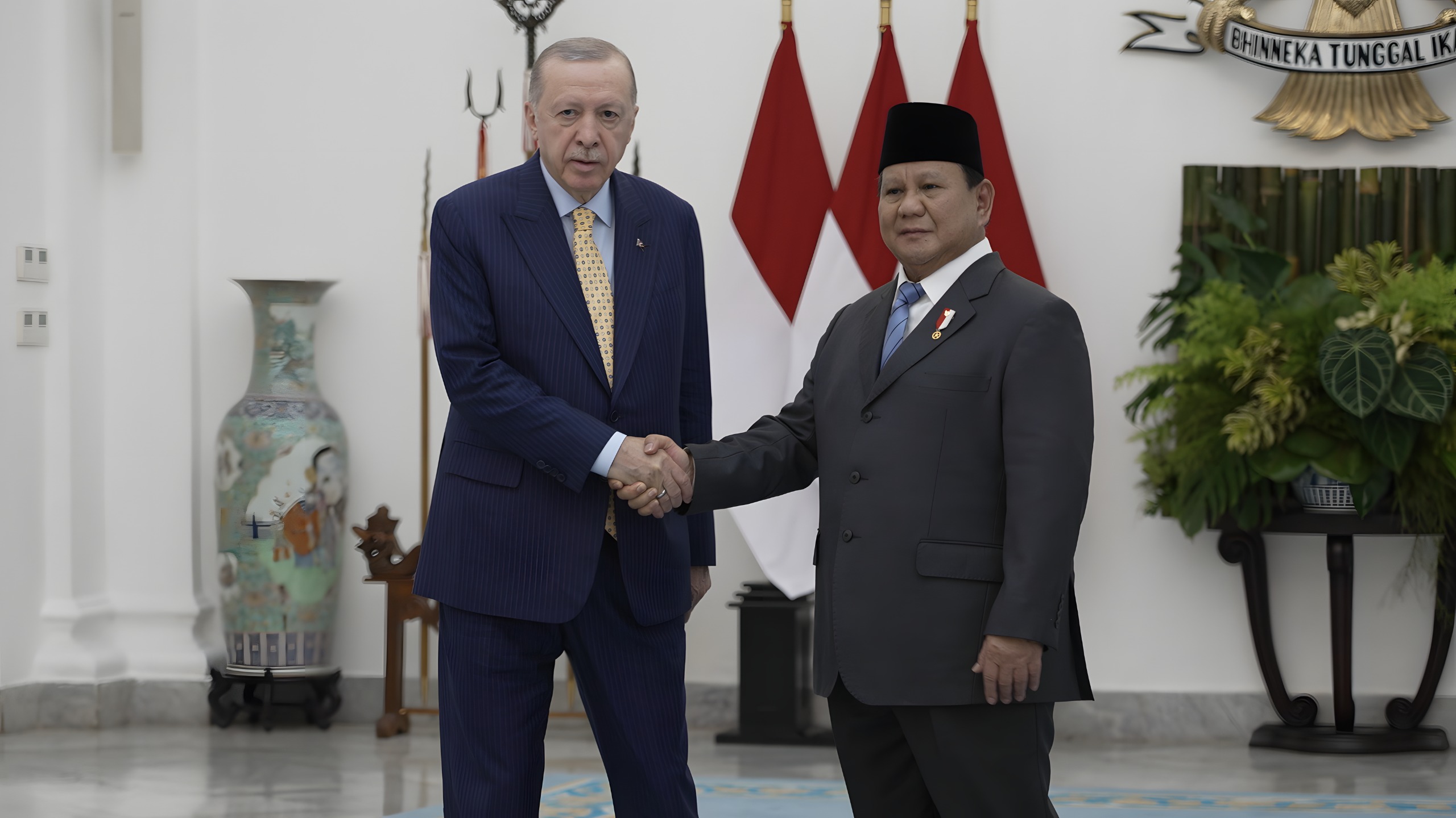 Ini Pujian Erdogan untuk Prabowo atas Ketegasan Indonesia Dukung dan Bela Palestina