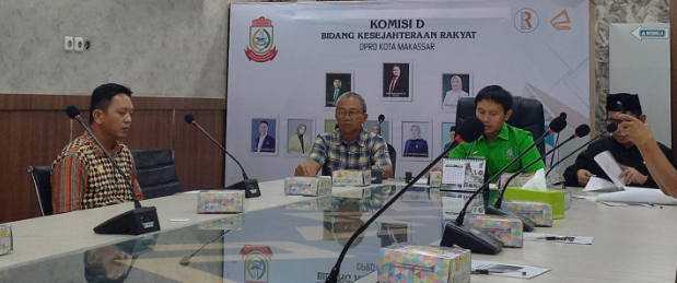 Tindaklanjuti Pemutusan Hubungan Kerja Mantan Karyawan JNE, Komisi D DPRD Makassar Gelar RDP