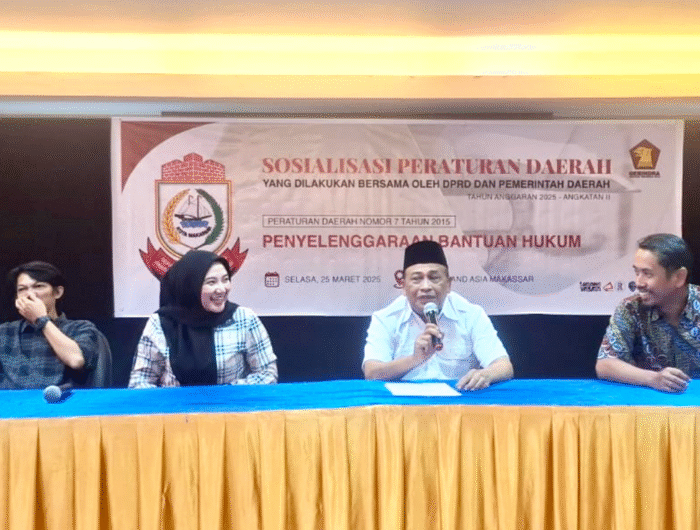 DPRD Makassar Harap Warga Manfaatkan Bantuan Hukum Gratis yang Disiapkan Pemerintah