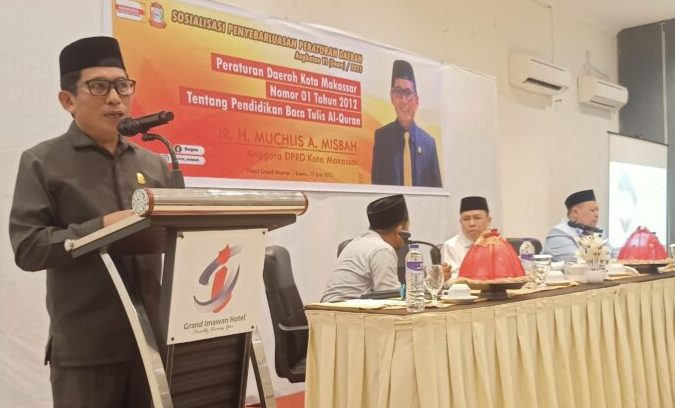 Muchlis Misbah Minta Pemkot Makassar Segera Terbitkan Perwali Baca Tulis Al-Quran