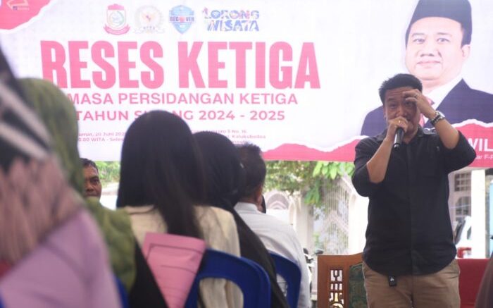 Serap Aspirasi di Tallo, William Terima Keluhan Drainase dan PPDB