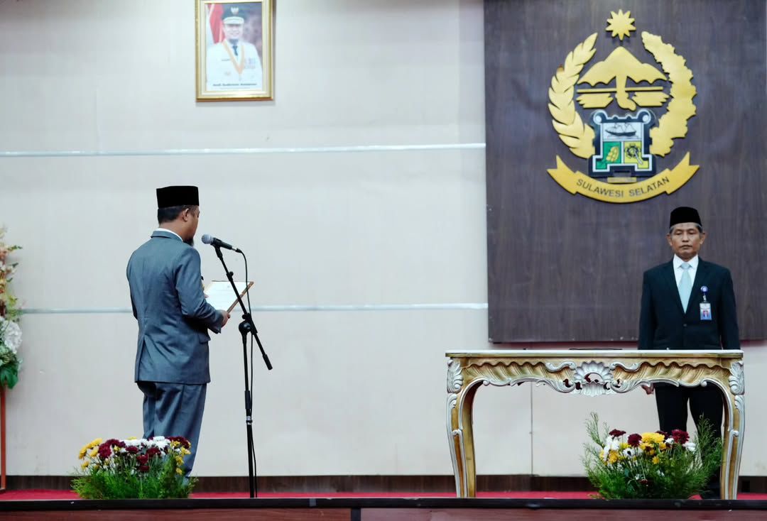 Rasono Resmi Jabat Kepala BPKP Sulsel Gantikan Mohamad Risbiyantoro, Ini Harapan Gubernur Andi Sudirman Sulaiman