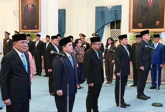 Prabowo Resuffle Kabinet Lagi, Tunjuk Erick Thohir Jadi Menpora dan Djamari Menkopolkam