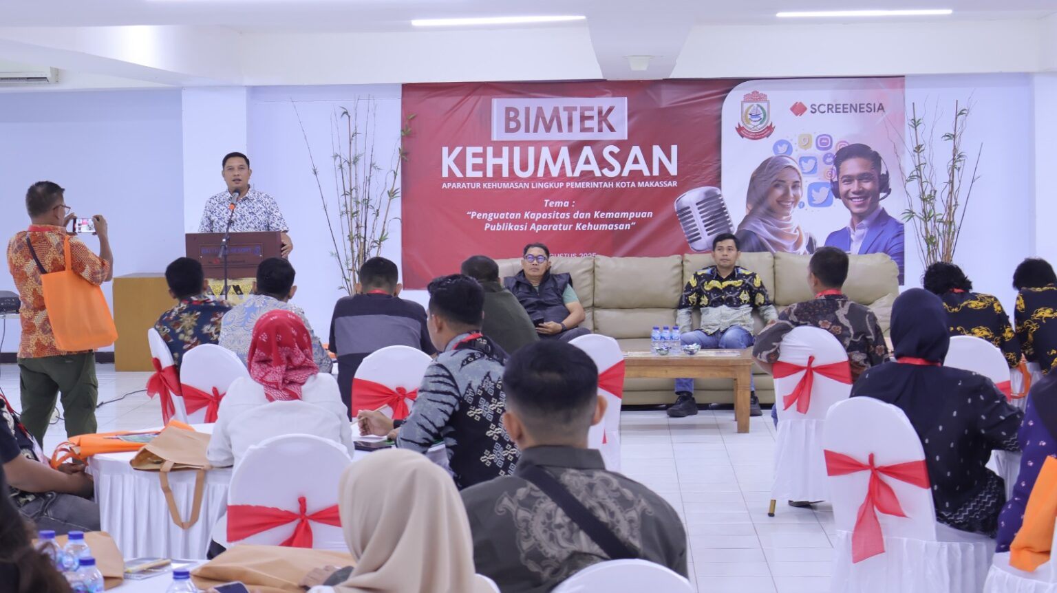 40 Staf DPRD Makassar Ikuti Bimtek Kehumasan, Ini Harapan Plt Sekwan Andi Rahmat