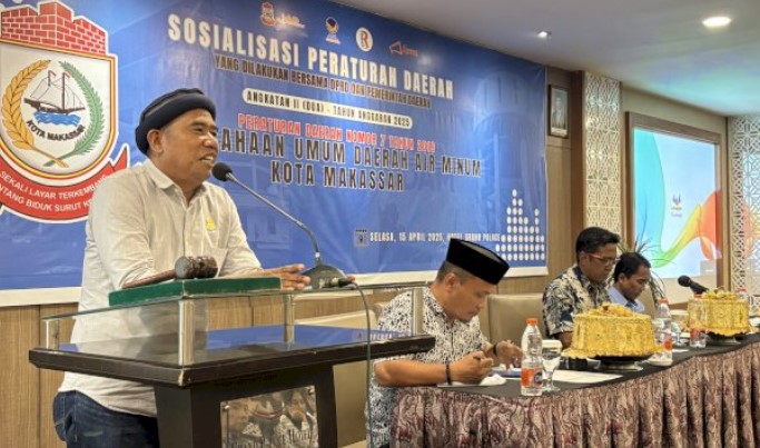 Ruslan Lallo Siap Perjuangkan Layanan Air Minum di Wilayah Utara Makassar