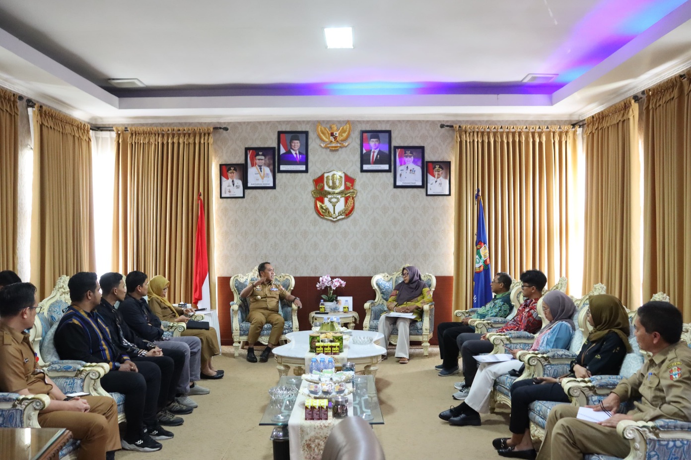 Bupati Andi Rosman Bahas Audit PAD bersama BPK: Wujudkan Good Goverment
