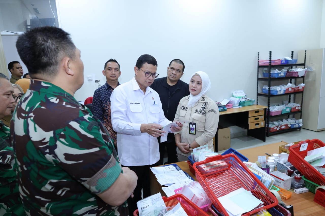 Taruna Ikrar Kunjungi RSPPN, BPOM Pastikan Instalasi Farmasi Jadi Garda Depan Pengawasan Obat
