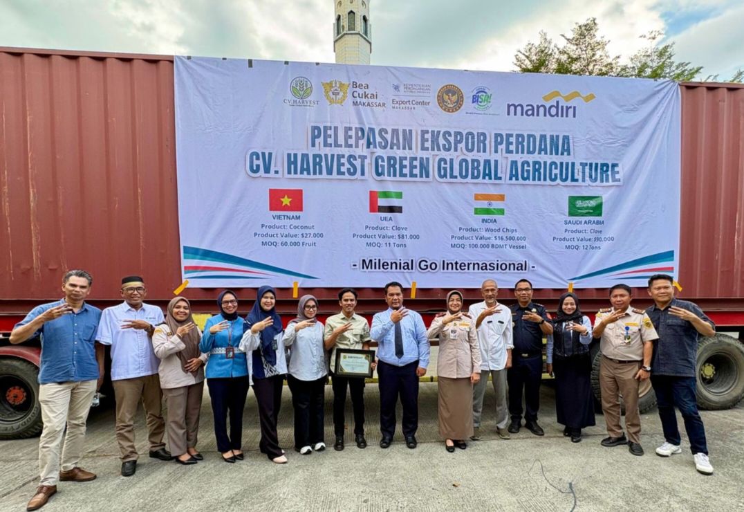 60 Ribu Butir Kelapa Asal Sulsel Tembus Pasar Vietnam