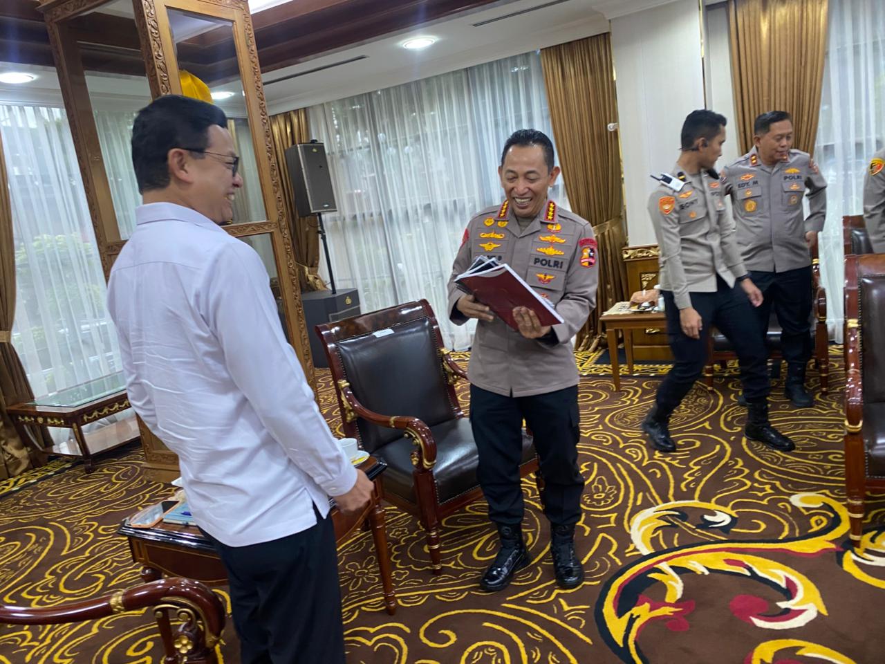 Taruna Ikrar Temui Kapolri, Perkuat Sinergi Demi Pastikan Farmasi dan Pangan Aman untuk Rakyat Indonesia