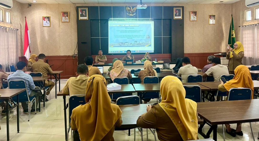 Pemkab Wajo Finalisasi Usulan DAK Tematik untuk Pengentasan Permukiman Kumuh