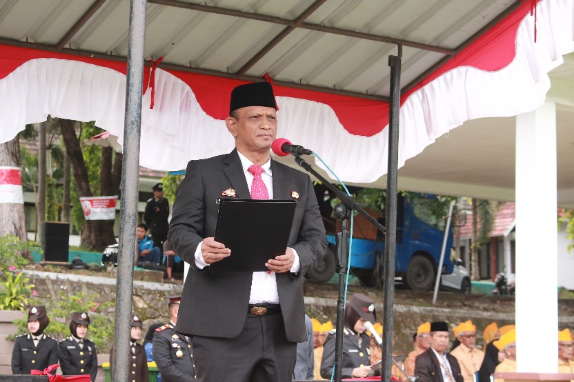 Wakil Bupati Wajo Pimpin Upacara Hari Pahlawan, Ajak Teladani Semangat Para Pejuang