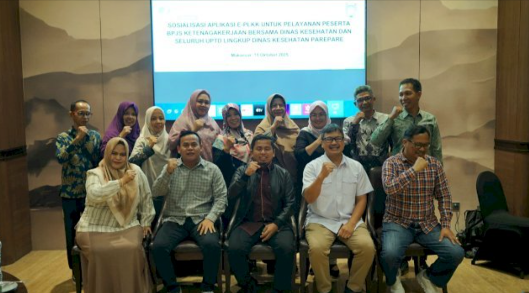 Sosialisasi Aplikasi E-PLKK untuk Tingkatkan Pelayanan BPJS, Ini Harapan Wali Kota Parepare Tasming Hamid