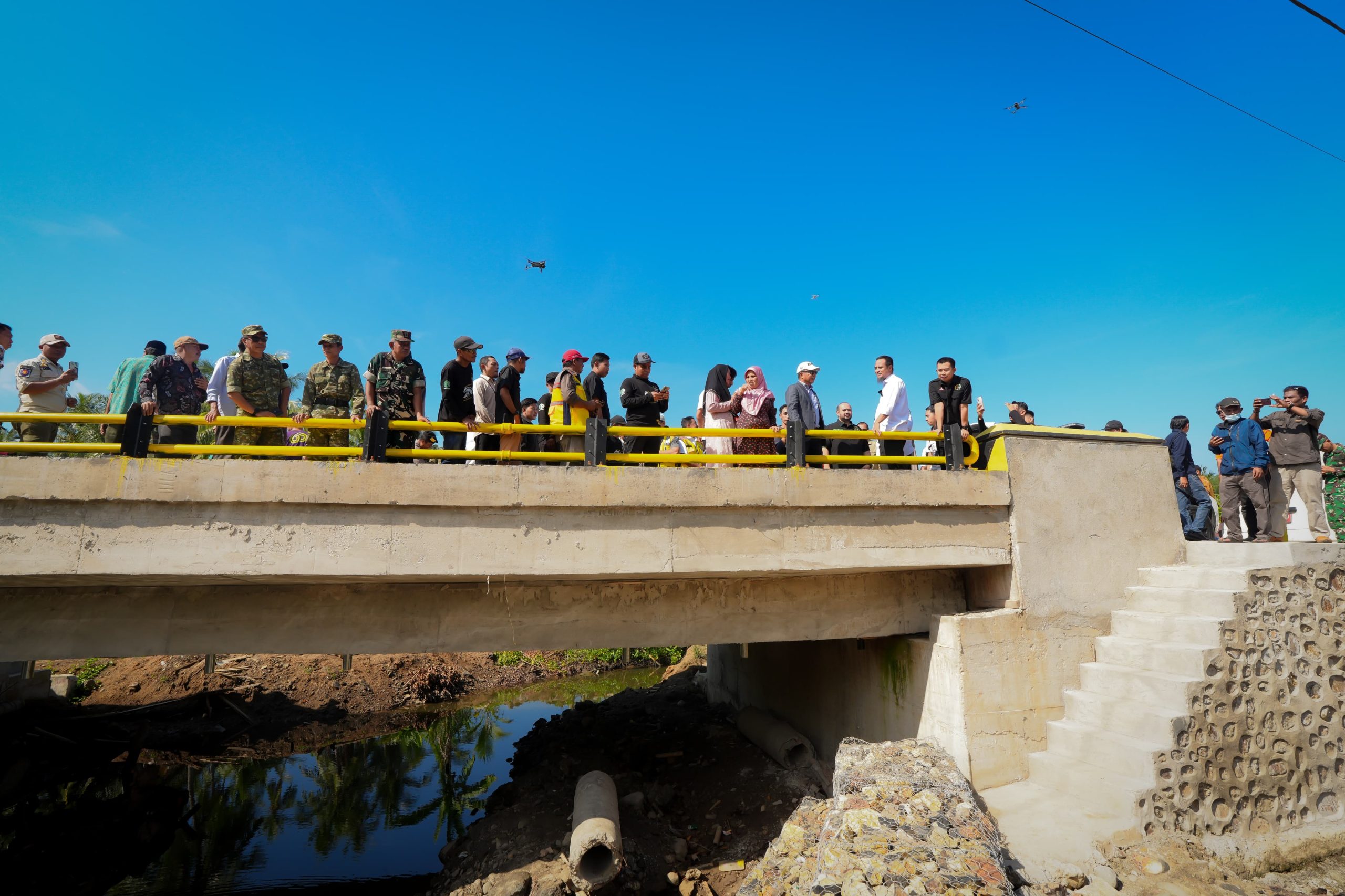 Resmikan Jembatan Sungai Balampangi Penghubung Sinjai-Bulukumba, Ini Pesan Gubernur Andi Sudirman