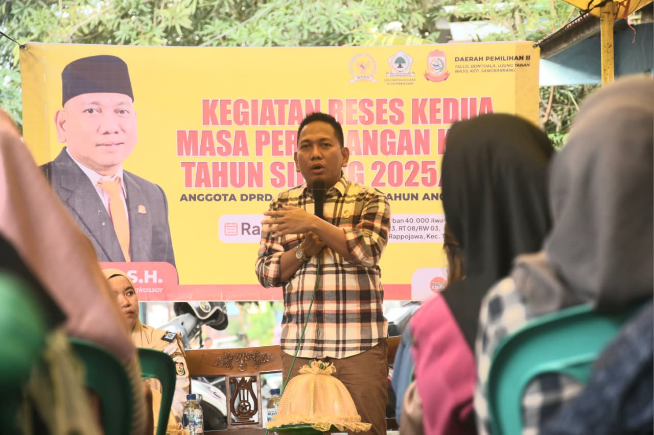 Ketua Komisi B DPRD Makassar Ismail Janji Tuntaskan Krisis Air Bersih di Wilayah Utara