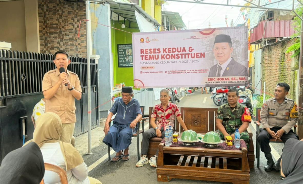 Fokus Keamanan dan Banjir, Eric Horas Kawal Rekonstruksi Drainase hingga Lampu Lorong