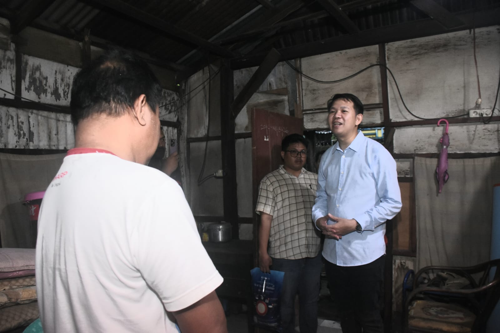 Bukan Pesta Pora, Gerindra Makassar Pilih Blusukan Bantu Warga Miskin di HUT ke-18