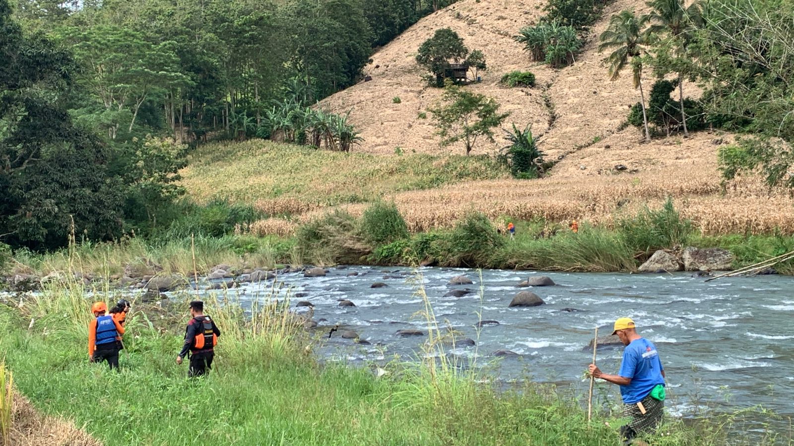 Hari Kelima Nenek Hilang di Sungai Bilareng Gowa Belum Ditemukan, Radius Pencarian Diperluas hingga Bagi 4 Tim