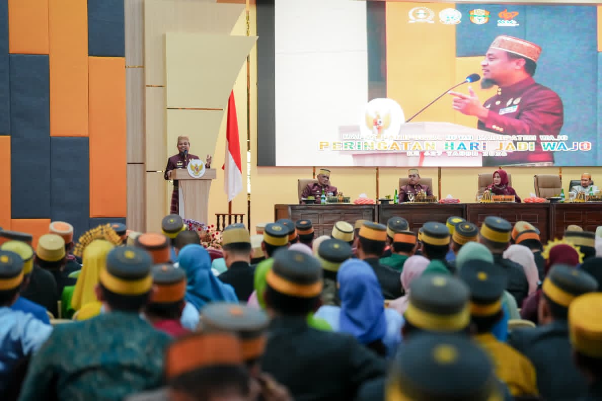 Wajo Kebagian Rp278 M di HUT ke 627, Gubernur Sulsel Fokus Bedah Jalan dan Irigasi