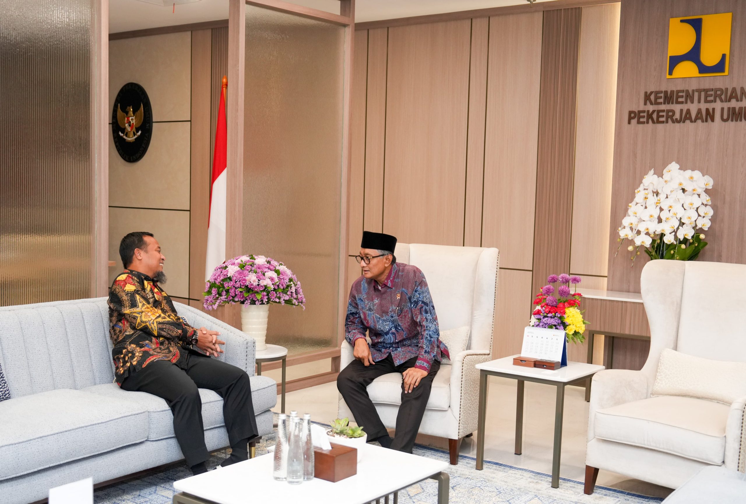 Temui Menteri PU, Gubernur Andi Sudirman Dorong Percepatan Infrastruktur Sulsel Percepat Konektivitas Timur