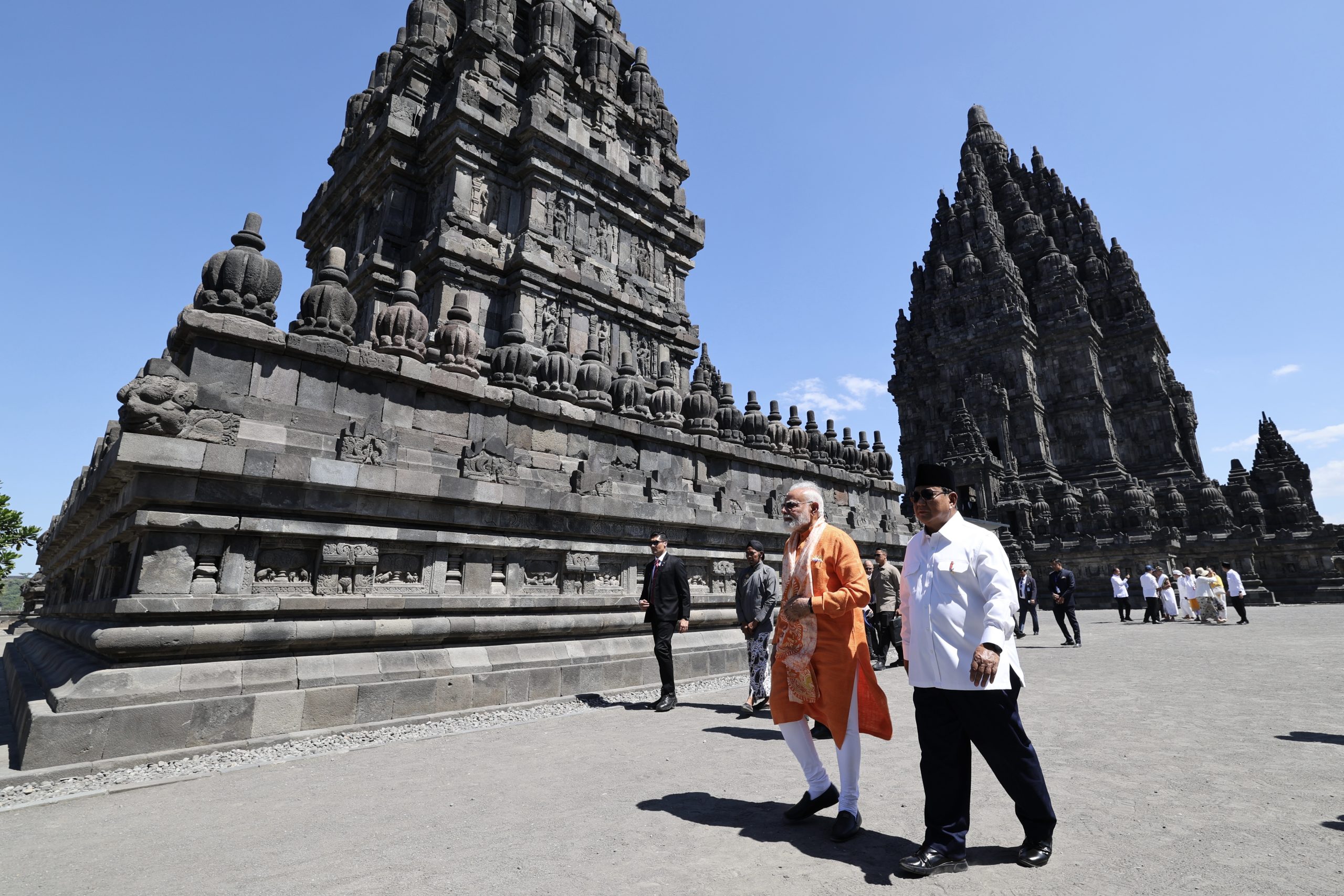 PM India Narendra Modi Apresiasi Pendampingan Penuh Prabowo Selama Kunjungan ke Indonesia