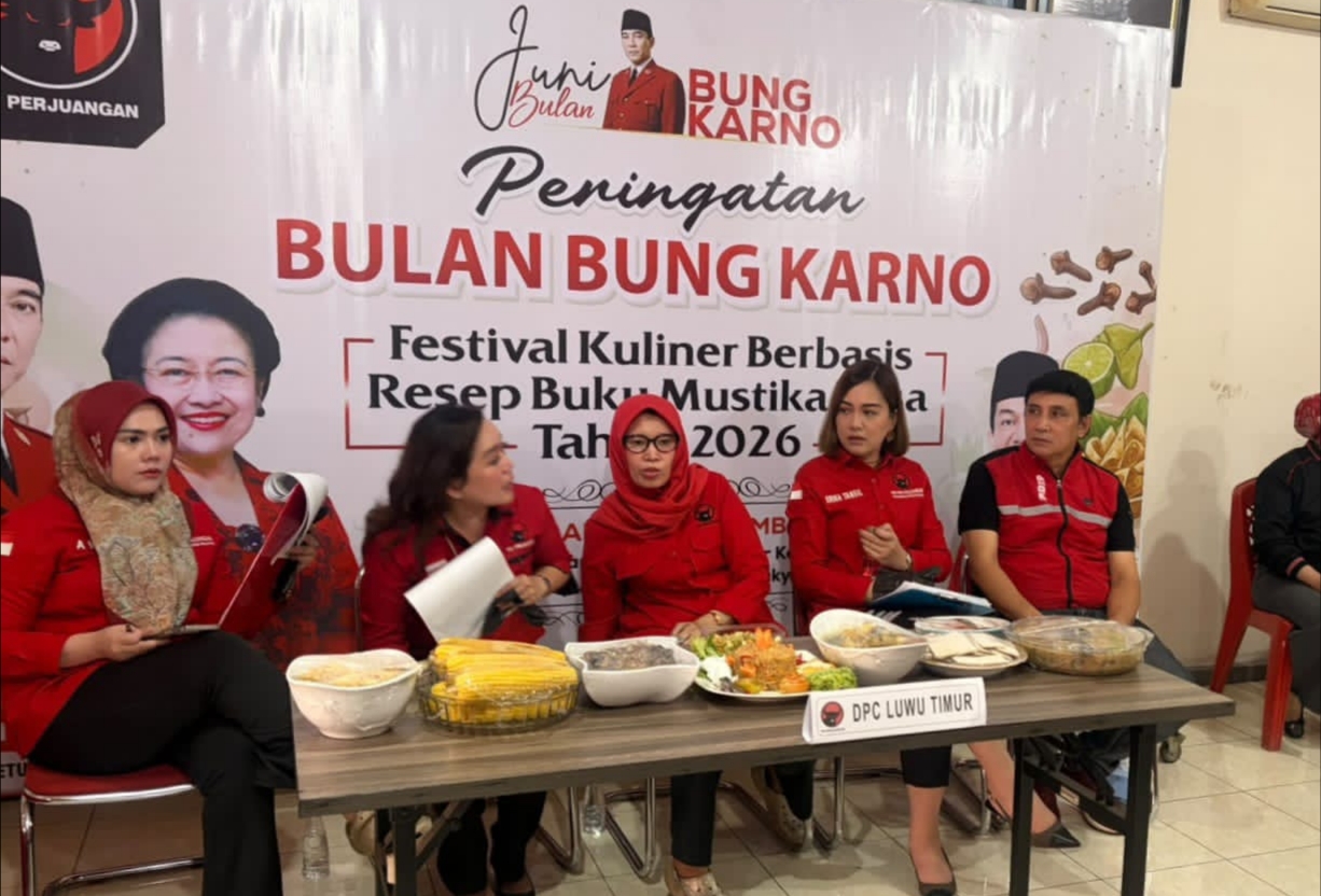 Rayakan Haul Bung Karno, PDIP Sulsel Angkat Khazanah Mustika Rasa Lewat Festival Kuliner, Ini Menu Wajibnya