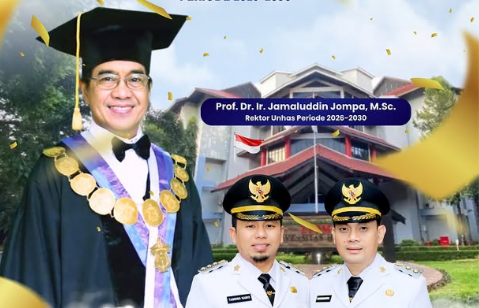 Prof Jamaluddin Jompa Dilantik Jadi Rektor Unhas, Pemkot Parepare Beri Ucapan Selamat