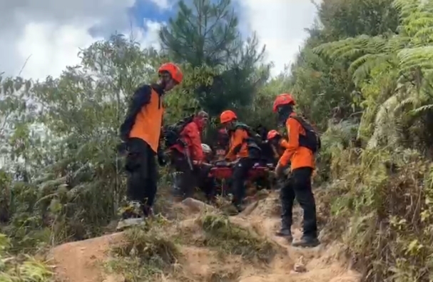 Pendaki Jatuh dari Hammock dan Cedera di Gunung Bulubaria, Tim SAR Langsung Bergerak Evakuasi Korban