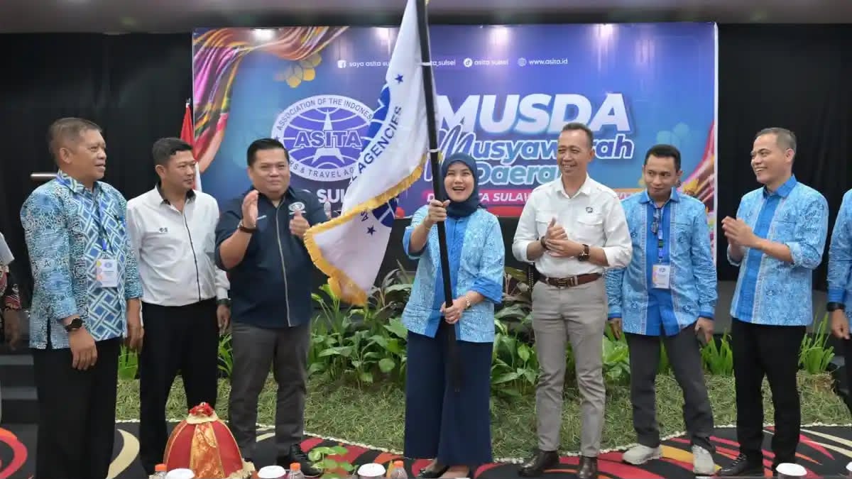 Resmi! Wakil Walikota Makassar Aliyah Mustika Ilham Terpilih Aklamasi Pimpin ASITA Sulsel