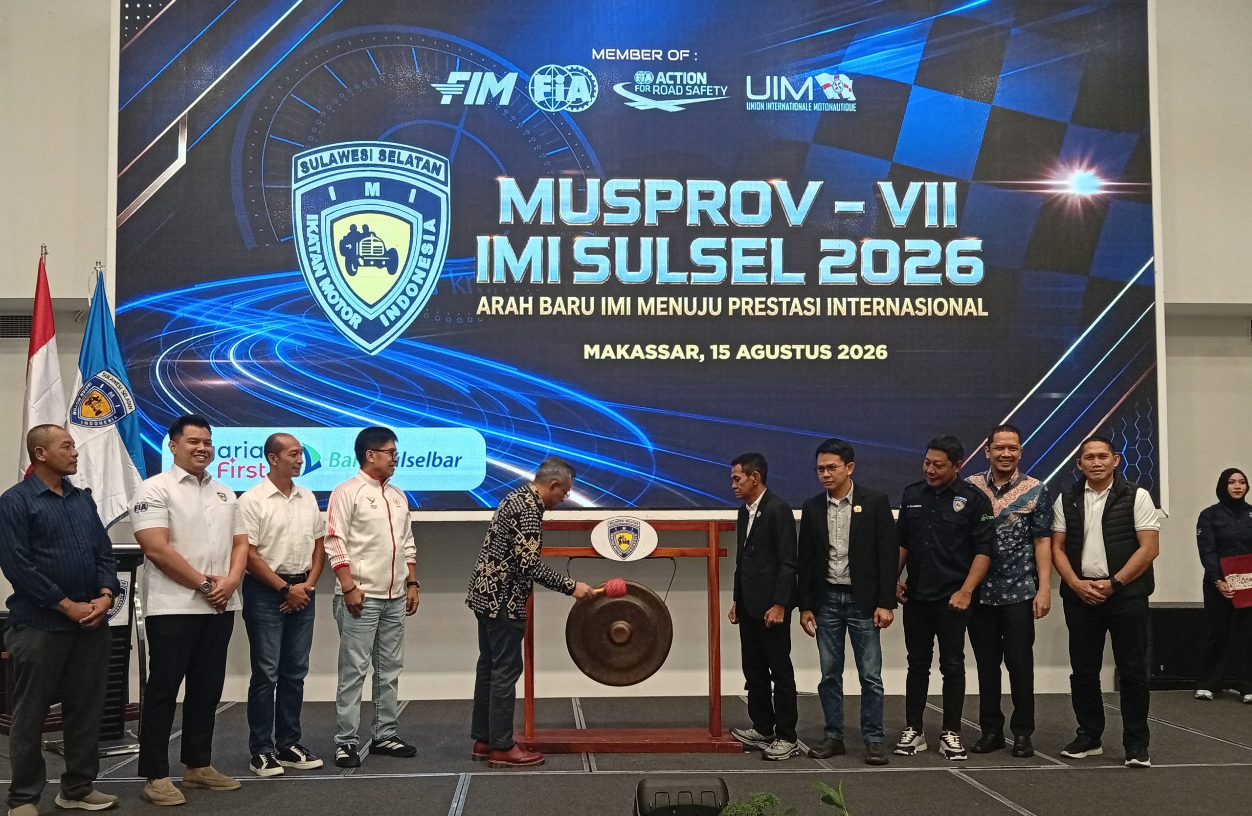 TOP! Najmuddin Terpilih Aklamasi Pimpin IMI Sulsel, Ini Misinya 5 Tahun ke Depan