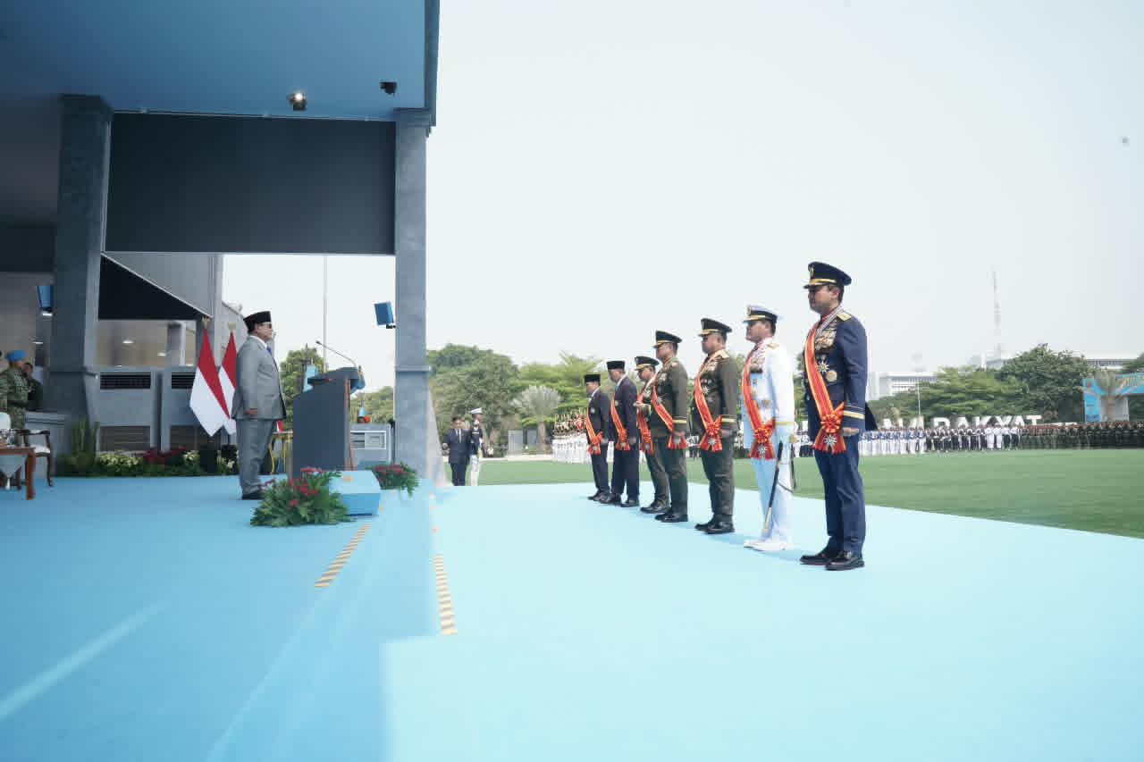 HUT ke-81 TNI, Presiden Prabowo Resmikan 204 Satuan Baru Termasuk 6 Kodam