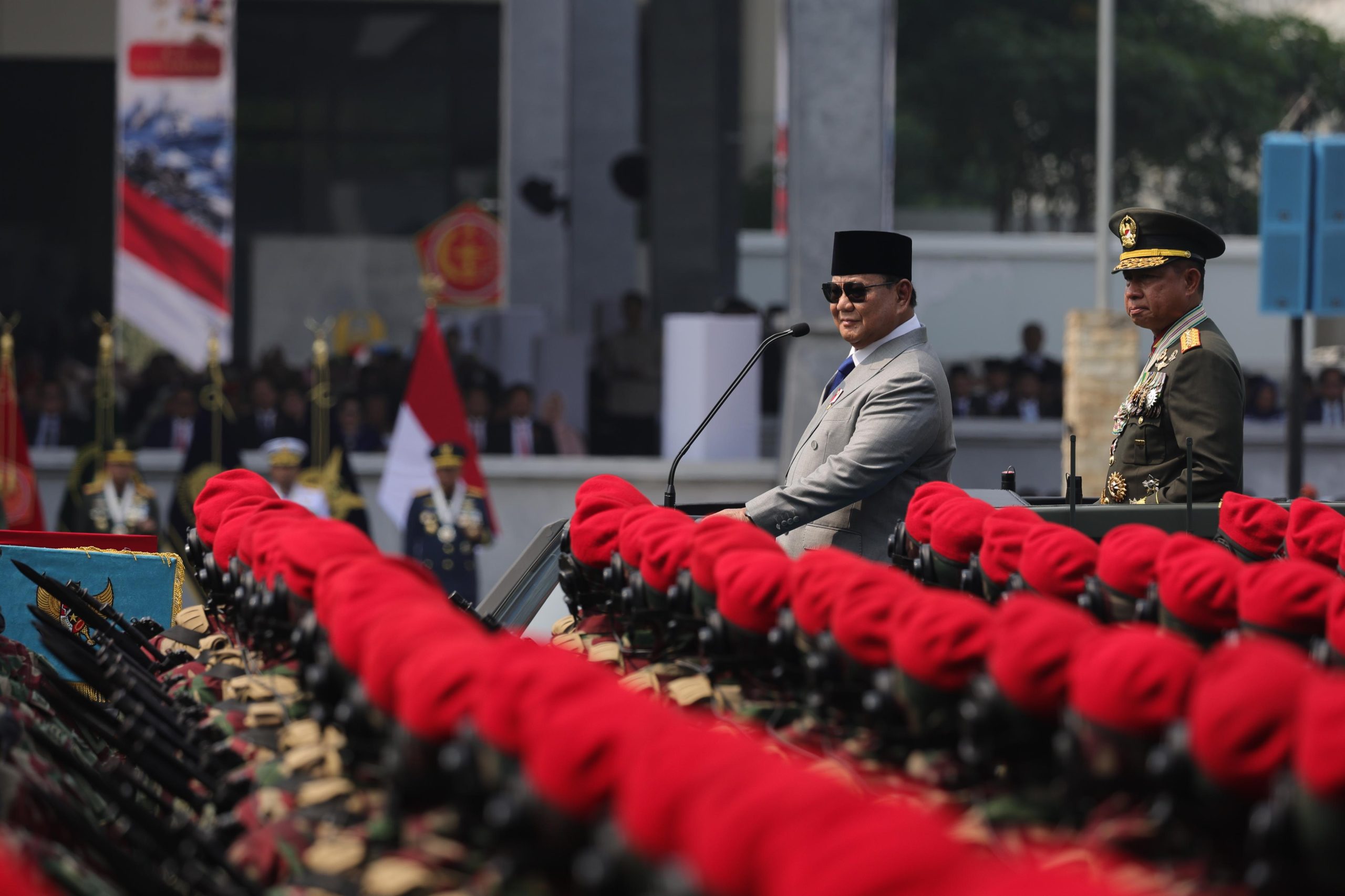Ini Pesan Presiden Prabowo di HUT ke-81 TNI